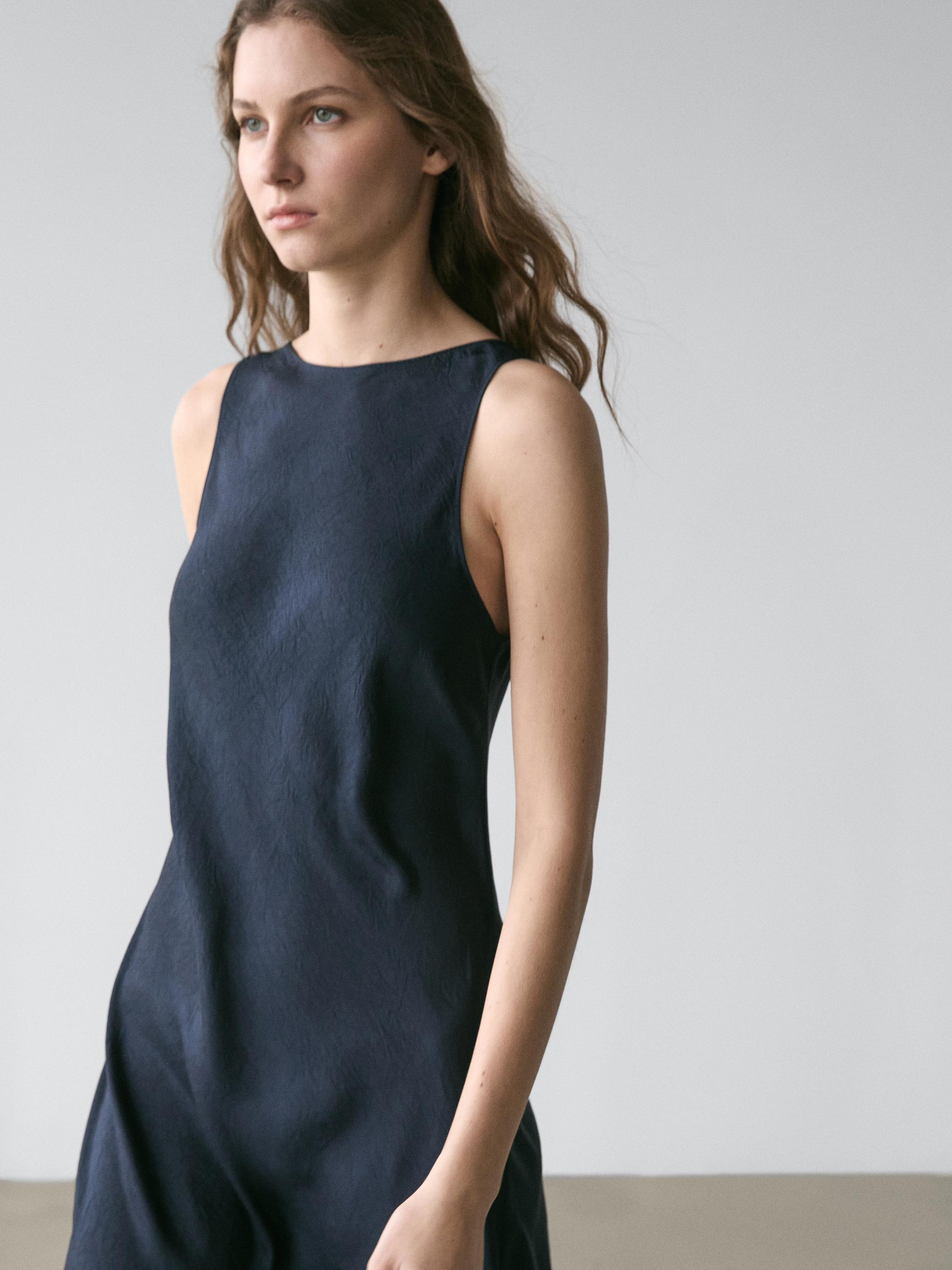 Flowing midi dress